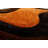 Kadir Abstract Handmade Shag Orange/Brown Area Rug-1887168365