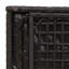 Cushion Box with Storage with Pillow Poly Rattan Outdoor Patio Solution-750007421