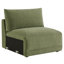 Fauteuil d'appoint rembourré Deandre Boucle
