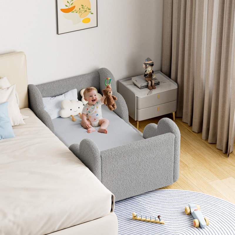 Toddler Bed, Gray