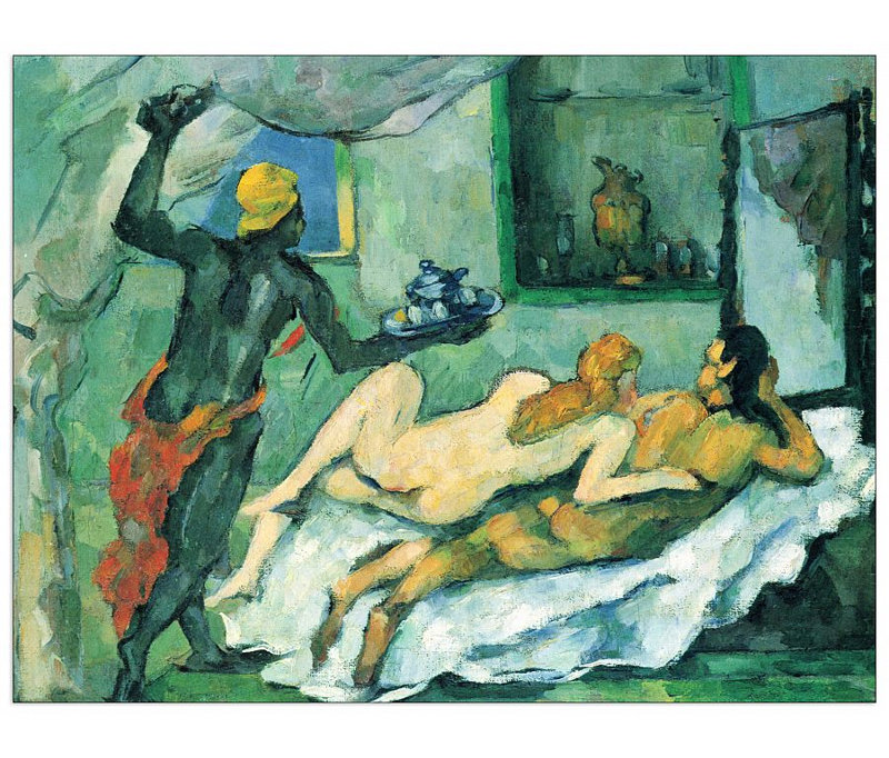 Paul Cezanne - Wrapped Canvas Painting, 60cm H x 80cm W x 1.8cm D