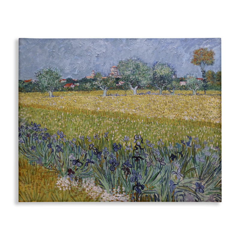 Art mural sur toile Van Gogh View of Arles par one1000paintings, H 36 po x l 48 po
