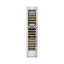 ZLINE 18 in. 9.0 cu. ft. DuraSnow Steel Triple Zone 68 Bottle Left Hinge Column Wine Cooler-2000047555-2000047563