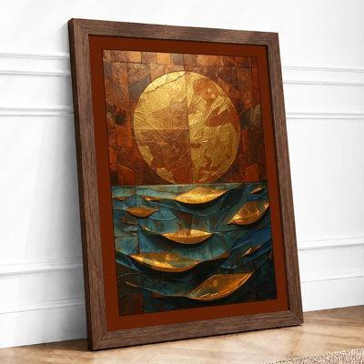 Sun and Tides Boho - Framed Print