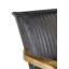 Abdulaye Upholstered Metal Armchair in Black