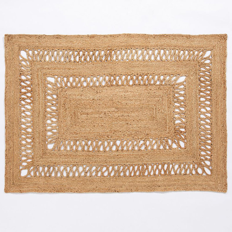 Lorata Paisley Hand Woven Area Rug, Rectangle 80 x 150cm 