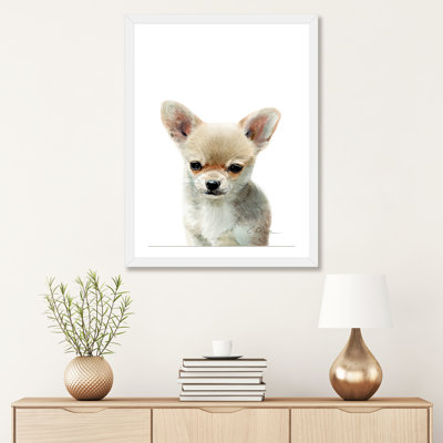 Chihuahua Puppy par Watercolor Luv - reproduction d'art
