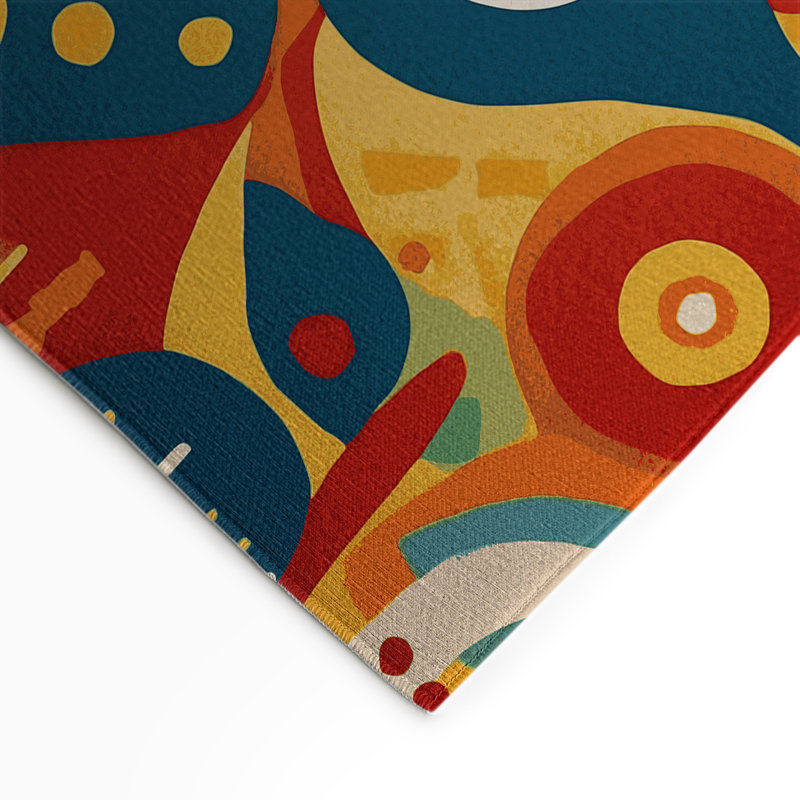 Flashy Jive Indoor And Outdoor Area Rug, Rectangle 1 pi 6 po x 2 pi 6 po