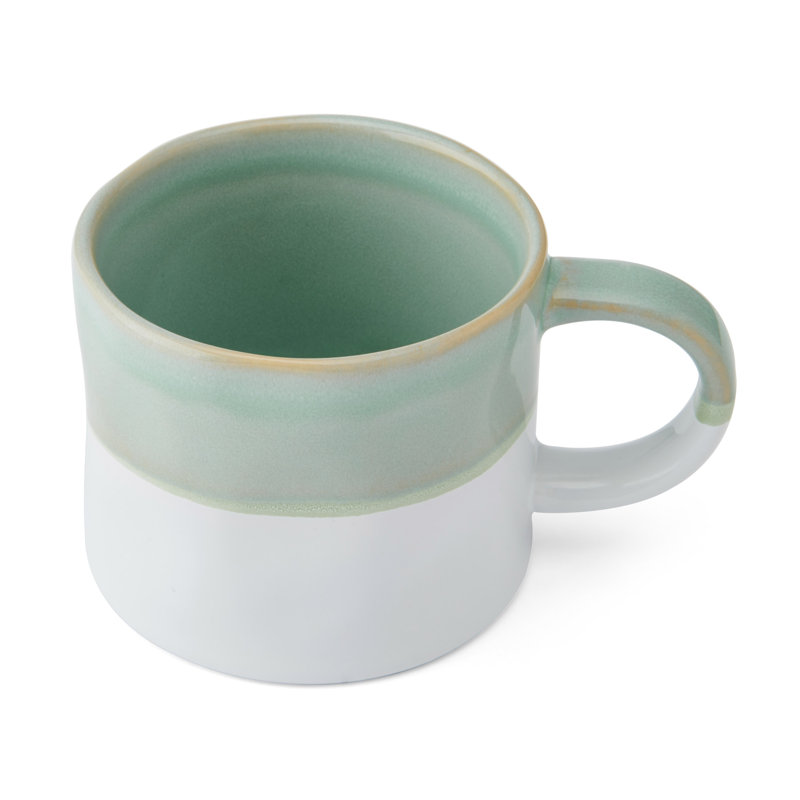 Mikasa Ombre Stoneware Mugs, 350ml (Set of 4), Green