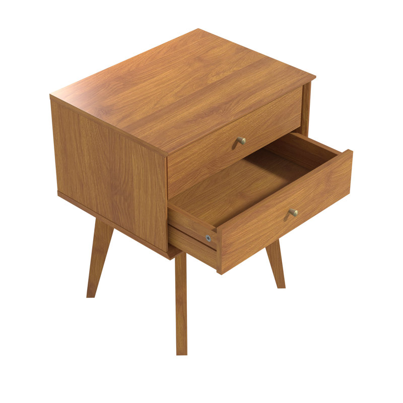 Natsu 2 - Drawer Nightstand in Brown