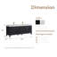 Ensemble de meuble-lavabo double 84 po -733158336-733158348-724921417