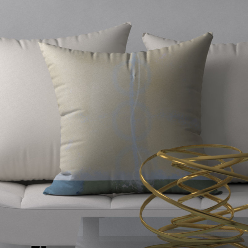 Reversible Throw Pillow, 18" x 18"