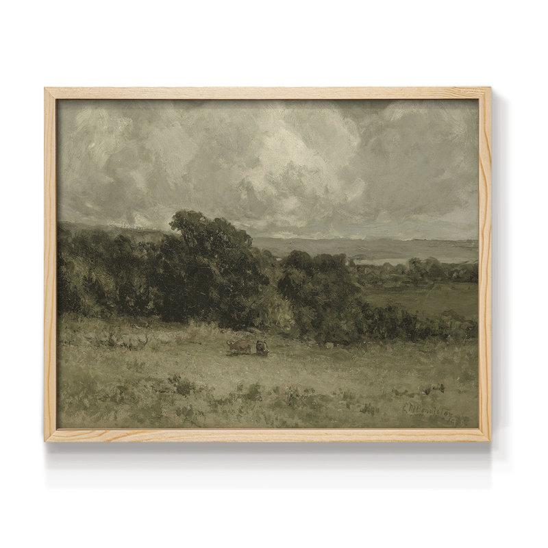 Paysages rétro-DCCI-impression encadrée - réaménageable, Naturel, H 11 po x l 14 po