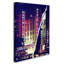 « times square theater district », reproduction de photo sur toile tendue encadrée-15193817