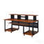 Bureau de musique cerise et finition noire