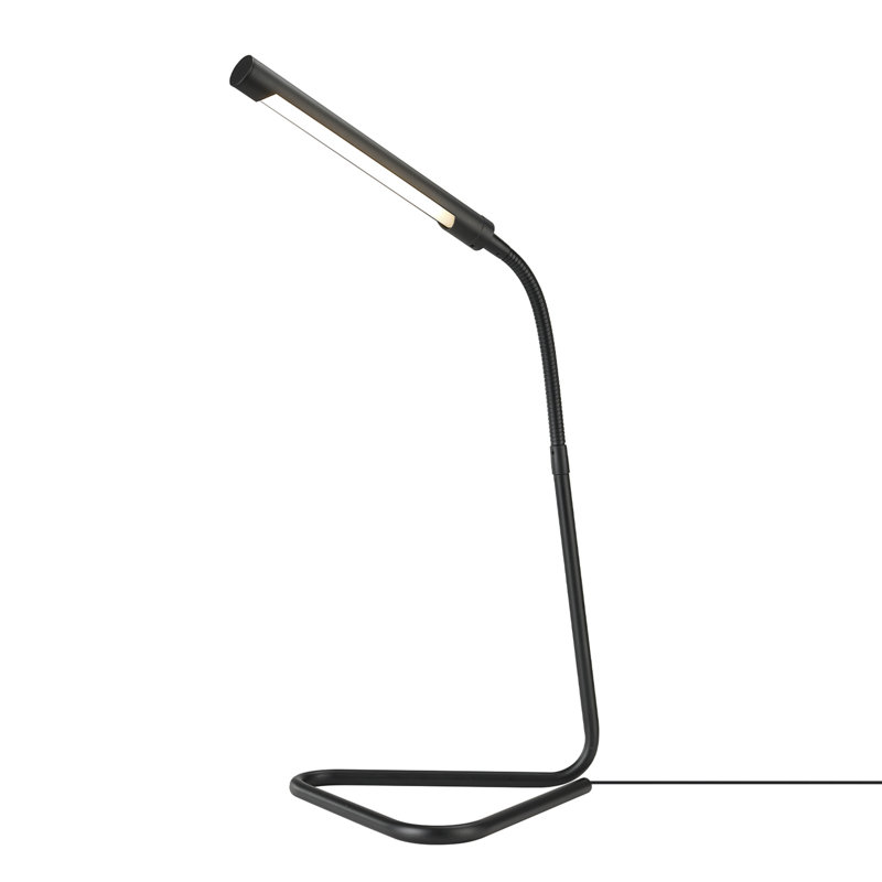 Lampe de bureau noire 20,75 po Arden