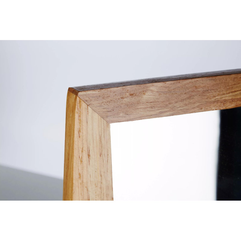 Solid Wood Rectangle Wall Mirror