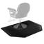Salon Mat for Hair Stylist 4 x 5 FT Hexagon Salon Chair Mat 1/2-inch Thick