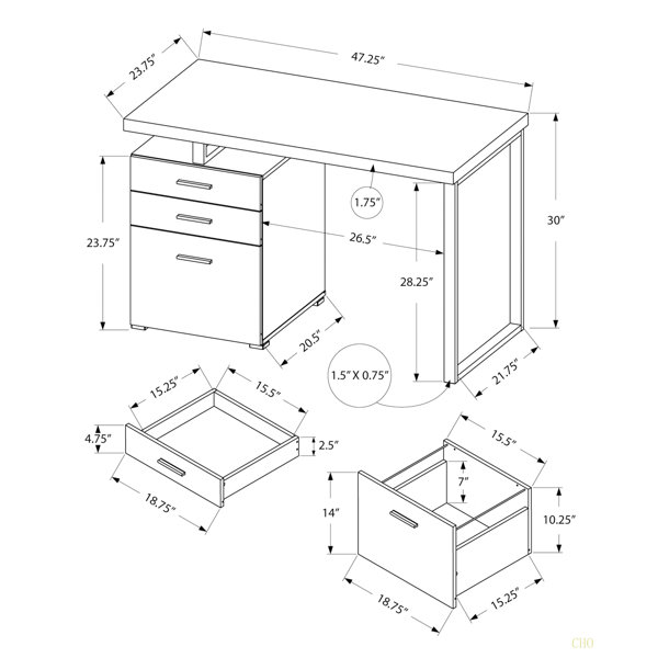 Dimensions du produit