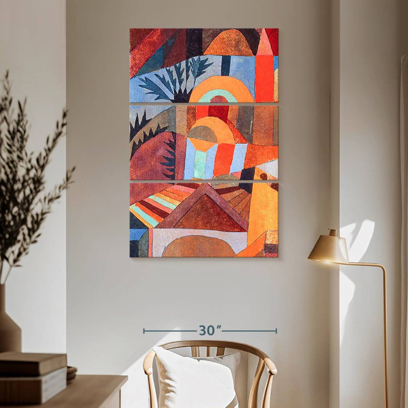 Avery Temple Gardens, 65" H x 42" W