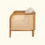 Chaise avec accoudoirs de patio Kirkby