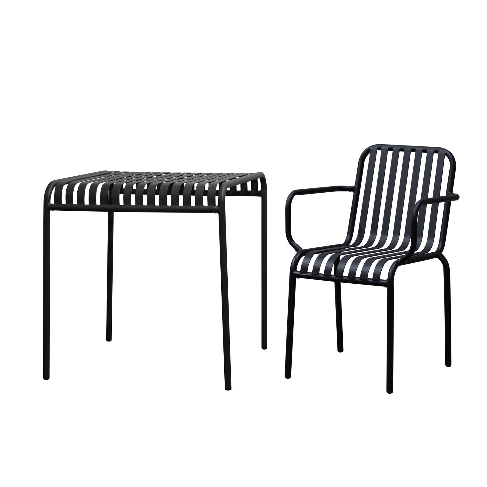 Abra Patio Dinning Chair, Black
