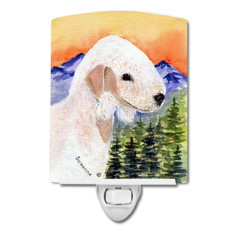 Bedlington Terrier Ceramic Night Light