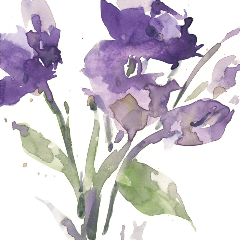 Garden Blooms I, H 30 po x l 30 po