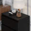 Carlton 3 Drawer Chest Of Drawers: 60cm Wide. Matt Finish. Scratch Resistant. Handleless Design. 14cm Deep Drawers-39703022