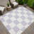 Machine Washable Indoor/Outdoor Buster ACN2345 Geometric Rug-389541501