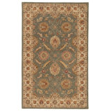 Jaipur Living Callisto Handmade Floral Green Beige Oval Area Rug