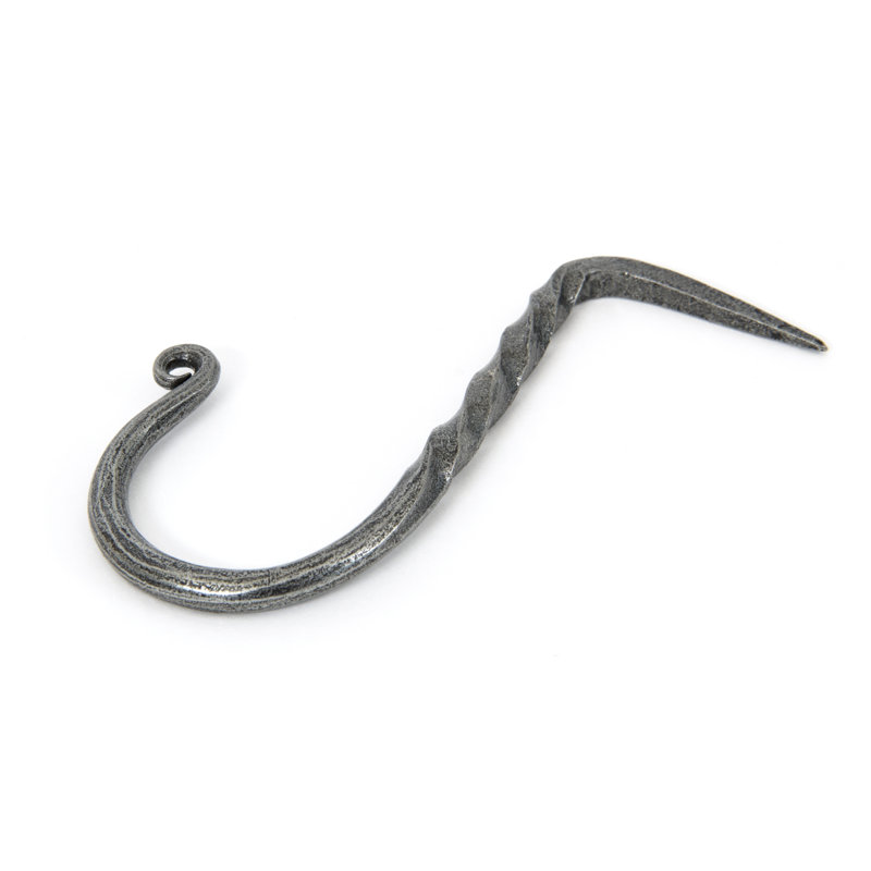 Cup Hooks Steel Wall Wall Hook, Pewter Patina