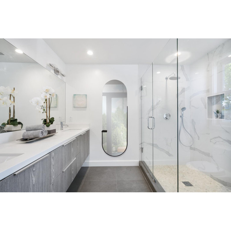 Memphis Full Length Oval Wall Mirror