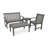 POLYWOOD Vineyard 4-Piece Bench Seating Set-29563467