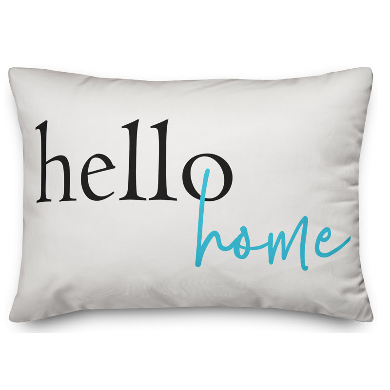  Coussin Hello Home