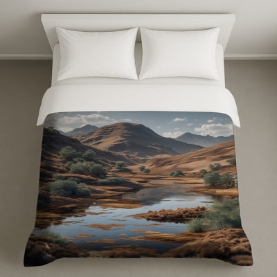 Housses de couette Mountain River Landscape