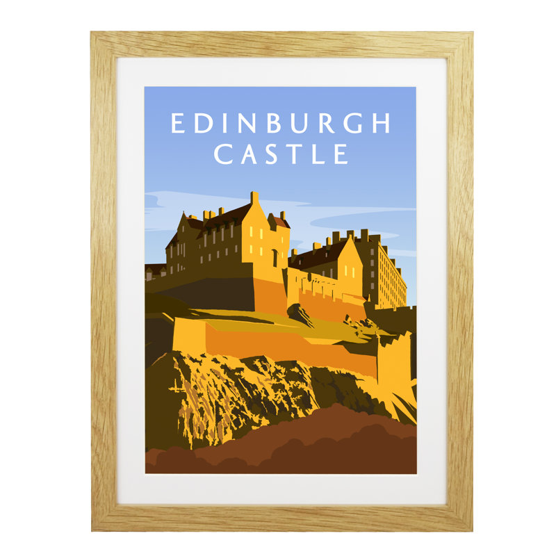 1 Piece Wall Art, 54 cm H x 44 cm W x 2.2 cm D, Oak Wood Frame