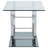 Garrett Chrome 2-piece Glass Top Coffee Table Set
