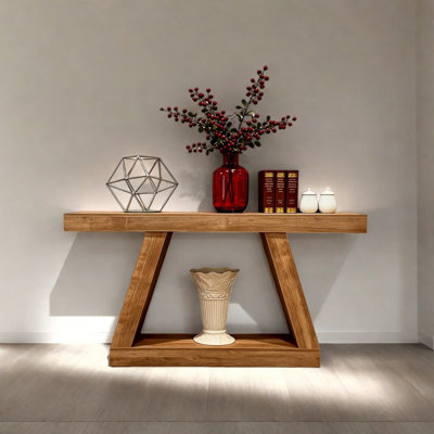 Retro Minimalist Art Console Table