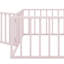 Metal Floor Bed Frame With Fence And Door-537394766