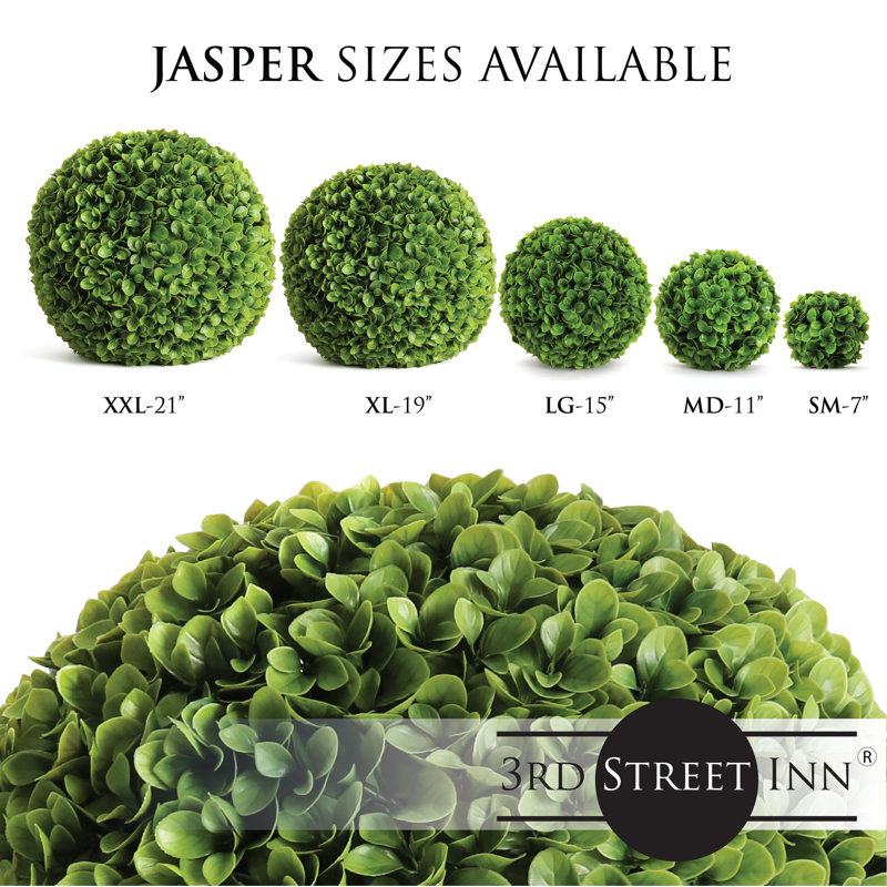 3 - Piece 20" Artificial Topiary Set