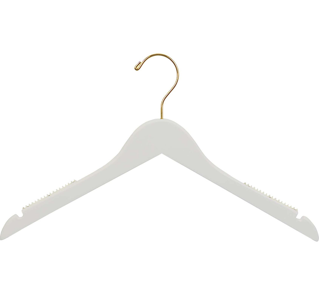 Wood Non-Slip Hanger Rebrilliant