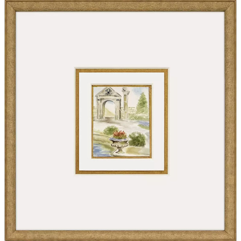 Fountains I Framed Art