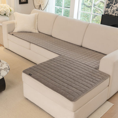 Ebern Designs Waterproof, Washable Couch Cover for Dogs and Cats, Anti-Slip Sofa Protector for Pets, Lightweight  Durable Furniture Cover for Section