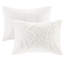 Literie tropicale - Chenille de coton,, grand, thème d'édredon en chenille décor de plage, grand, 3 pièces-126060626