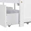 Lit plateforme en L avec lit gigogne, tiroirs et bureau intégré - 3 lits en 1, rangement convertible pour un espace limité-922160926