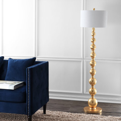Lampe sur pied contemporaine en métal 62,5 po Wacker
