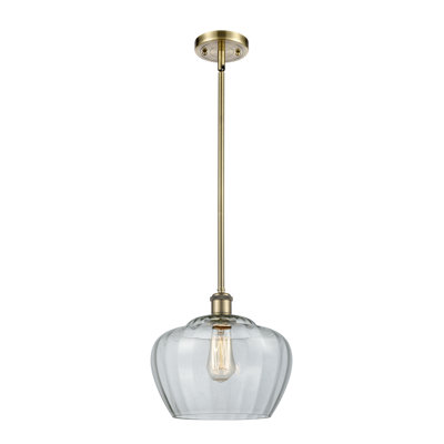 Mini-luminaire suspendu 11 "à 1 lumière Ballston Fenton