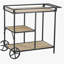 Tablette avec roulettes 32,3 x 15,7 x 26,8 po