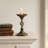 Distressed Antique Bronze Spiral Metal Candle Holder-120468942